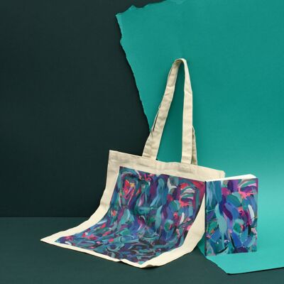 Eye of the Storm' cotton tote bag