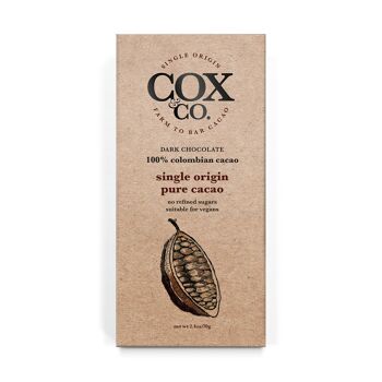 Cacao Pur 100% Origine Unique 70g 1