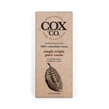 Cacao Pur 100% Origine Unique 70g 3