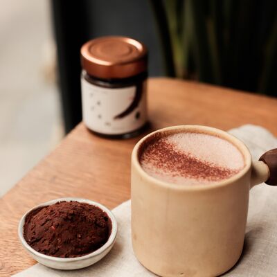 Spiced Raw Cacao Paste - Pâte de cacao cru épicé confit