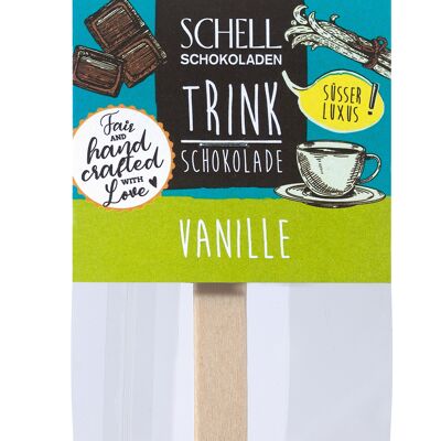 Drinking chocolate stick vanilla