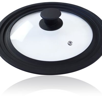 Glass Lid Universal - Graduated Kitchen Lids Multisize (M)