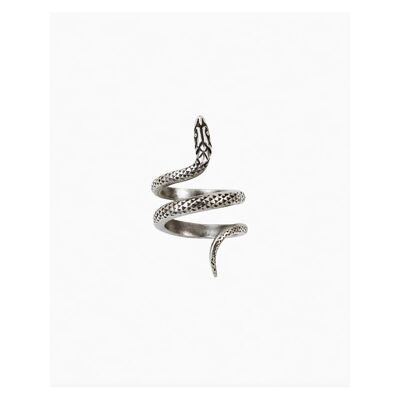 ANILLO SERPIENTE - PLATA