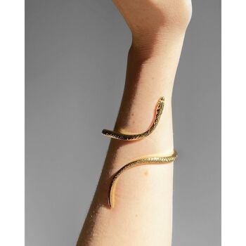 Bracelet enroulé snake - or 2