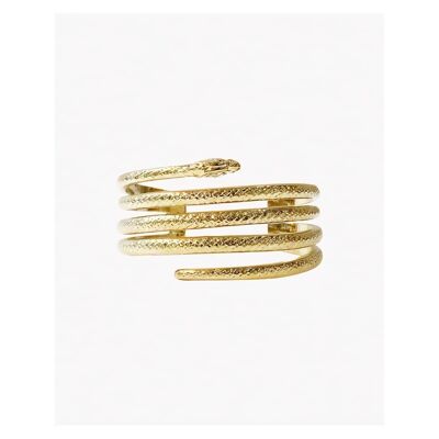 SNAKE CUFF - GOLD