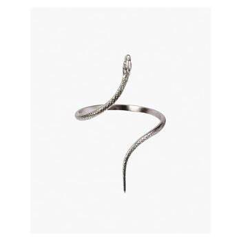 Bracelet enroulé snake - argent 2