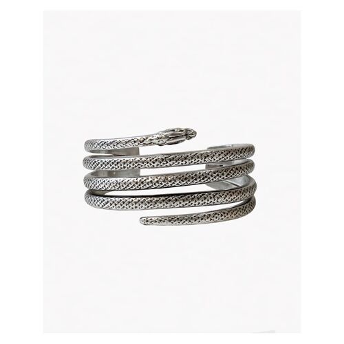 MANCHETTE SNAKE ARGENT