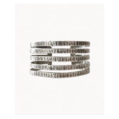 Bracelet cisele - argent