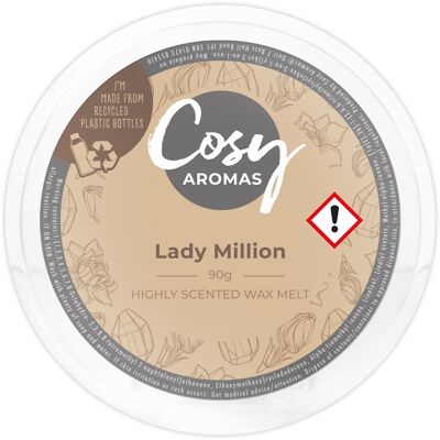 Lady Million (cera derretida de 90 g)