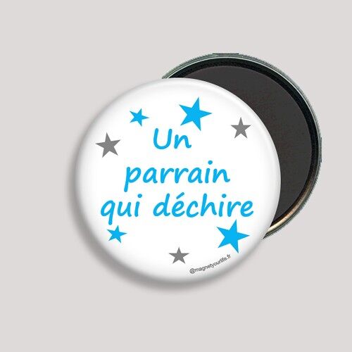 Aimant "Un parrain qui déchire"