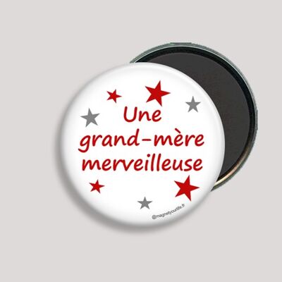 Aimant "Une grand-mère merveilleuse"