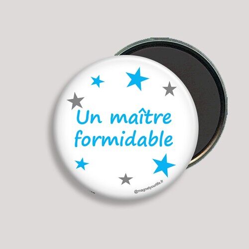 Aimant "Un maître formidable"