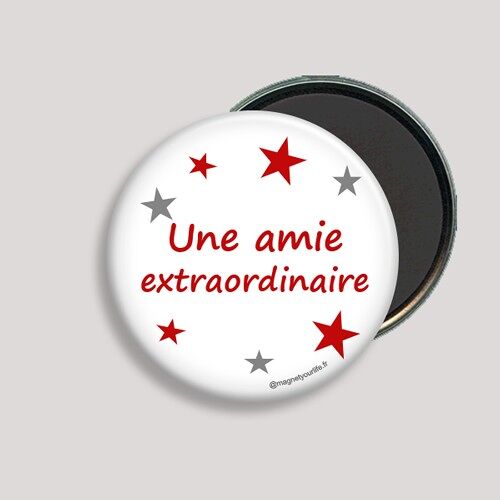 Aimant "une amie extraordinaire"