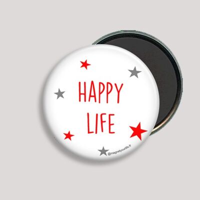 imán "Vida feliz"