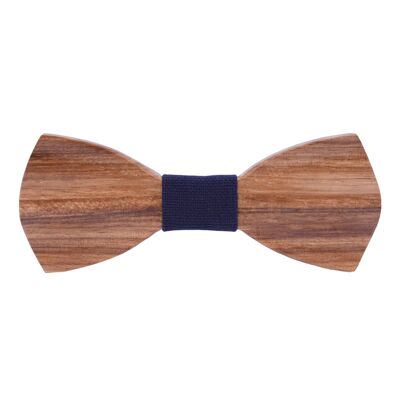 GUSTAVE bow tie in karner blue (wood)