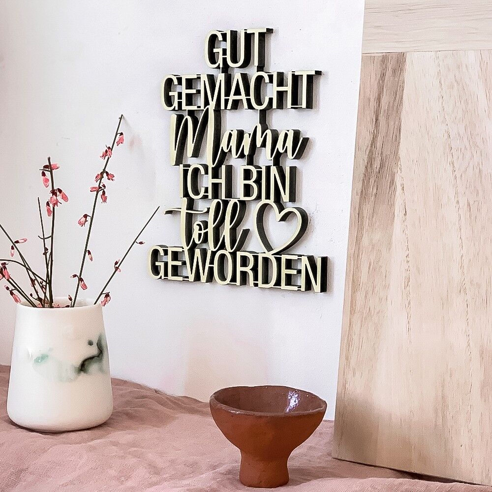 Brava mamma, sono venuta benissimo