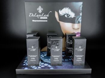 DeLuxeLash ADVANCED Eyelash Serum 6-Display équipé