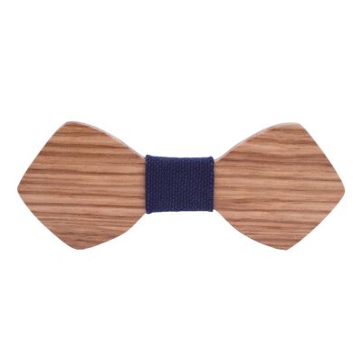 Karner blue GASPARD bow tie (wood)
