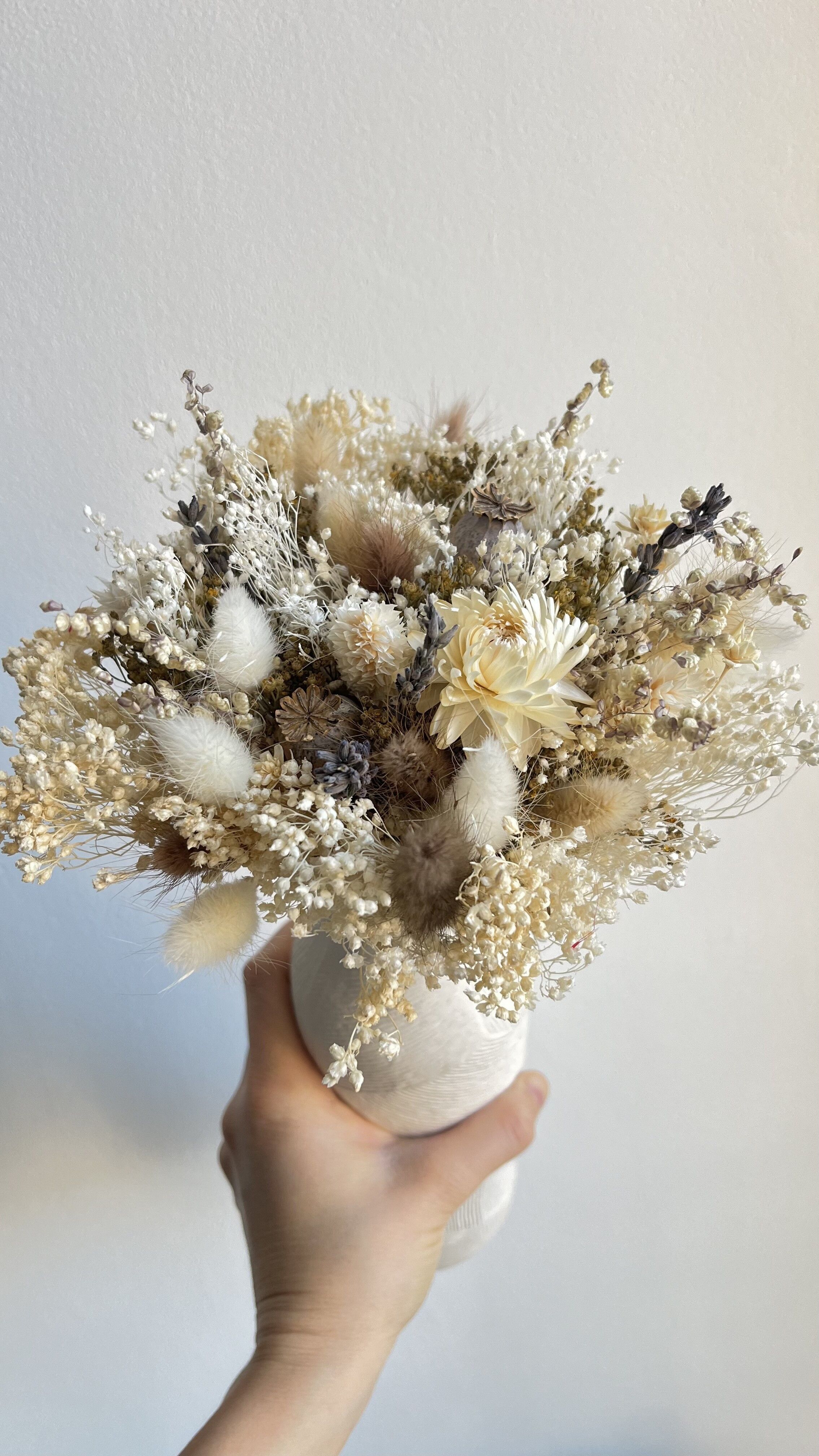 Bouquet fiori secchi "Nuvola"