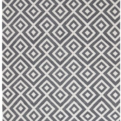 Tapis Loft Abstrait Gris Foncé Ivoire 350 x 250 cm