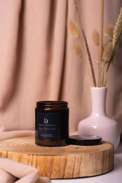 Roasted Chestnuts & Embers - 180ml  (burn time up to 35h)