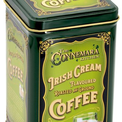 Tin of irish cream flavour coffee
