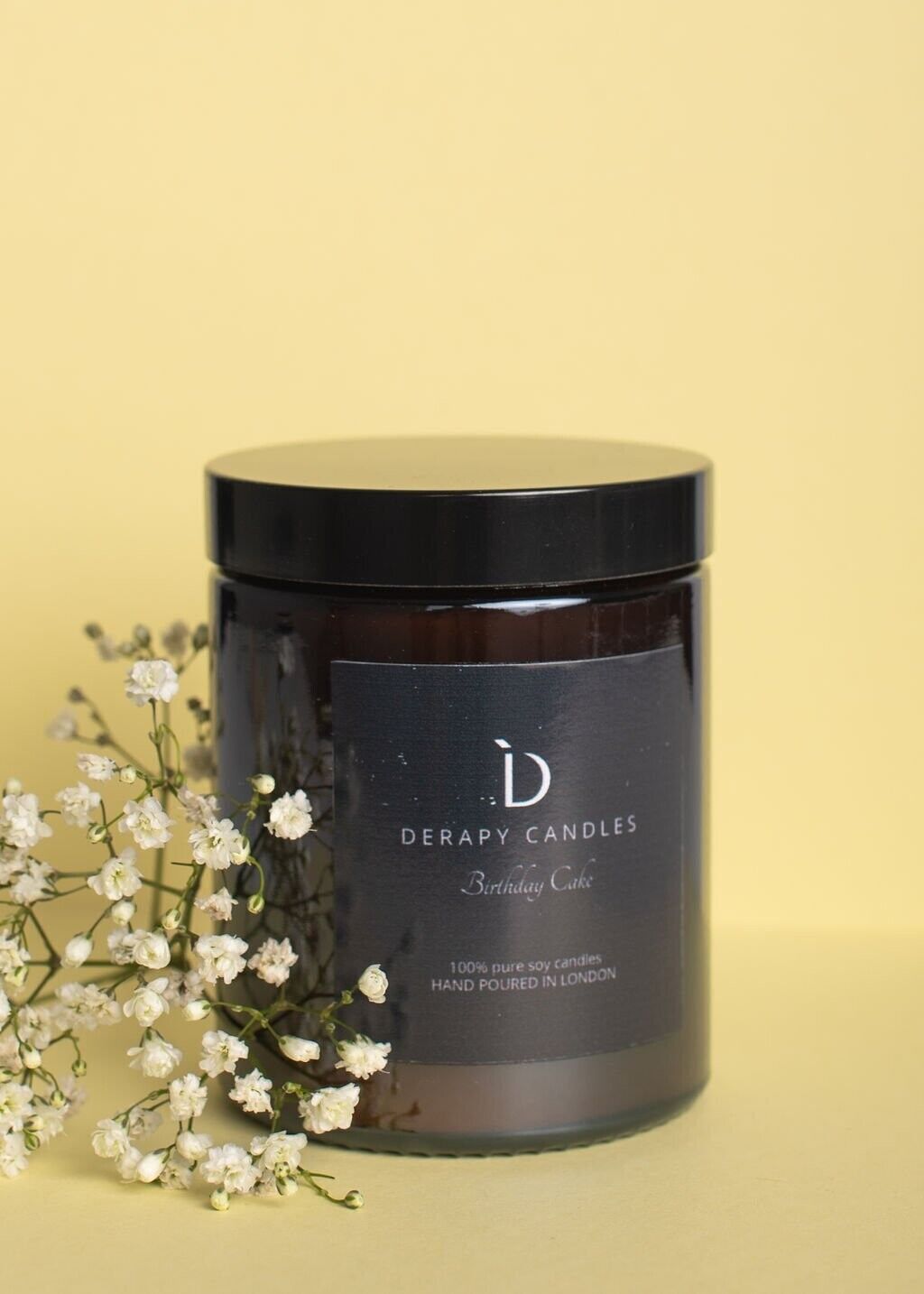 Torta di compleanno - 180 ml (tempo di combustione fino a 35 ore)