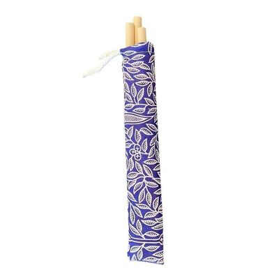 Vie Gourmet Disposable Bamboo Straws, 197x10mm, 50 pcs