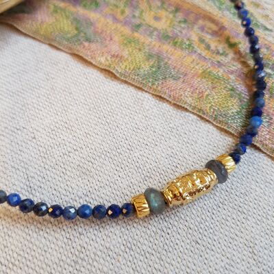 COLLANA LAPIS LAZULI - SCHREYA