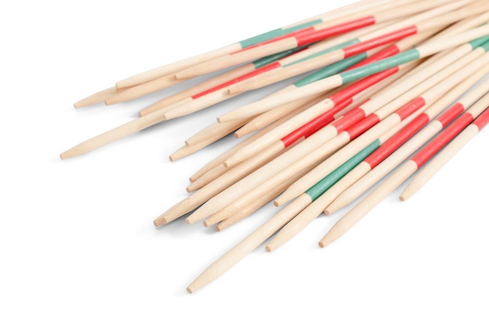 Mega Mikado - giocattolo in legno - gioco attivo - gioco per famiglie - bambini - BS Toys