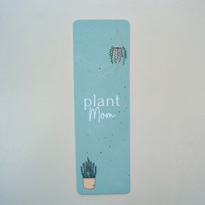 Plant mom - bookmark