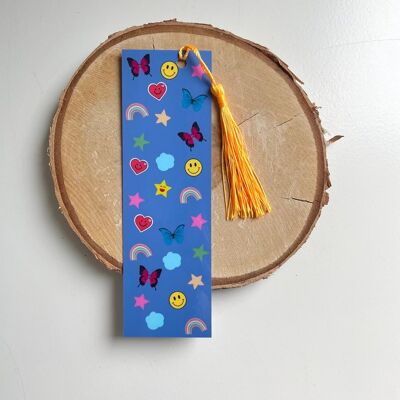 Olivia Rodrigo inspired stickers - bookmark with tassel