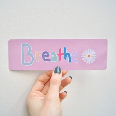 Breathe - bookmark