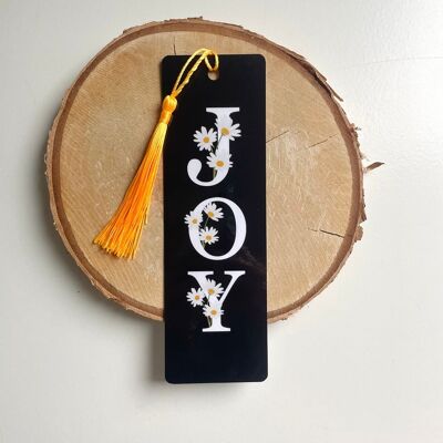 Joy - bookmark with tassel