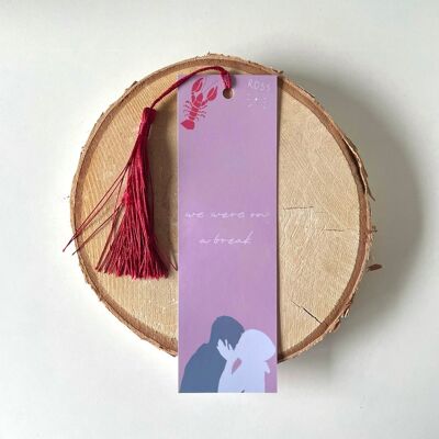 Friends Ross & Rachel - bookmark with tassel