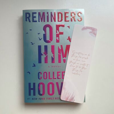Reminders of Him Colleen Hoover - bookmark
