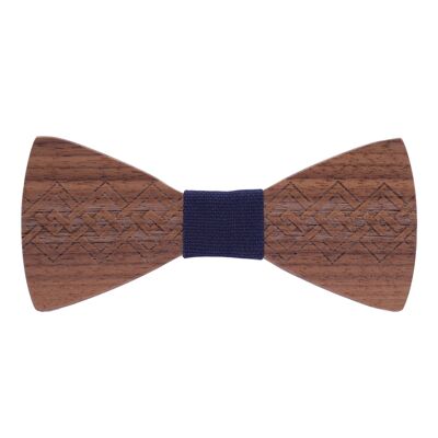 STANISLAS wooden bow tie (wood)