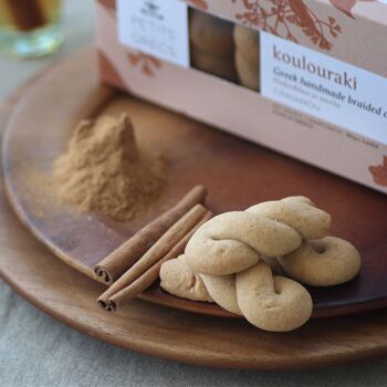 Koulouraki Cinnamon - Biscuits au beurre grecs faits à la main 2