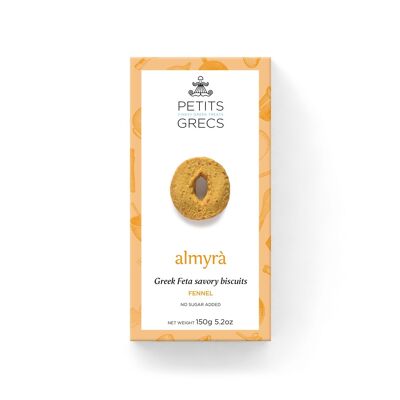 Almyra - Biscuits salés à la feta grecque et fenouil