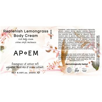APoEM Pack Mains Mandarine & Crème Corps Citronnelle 3