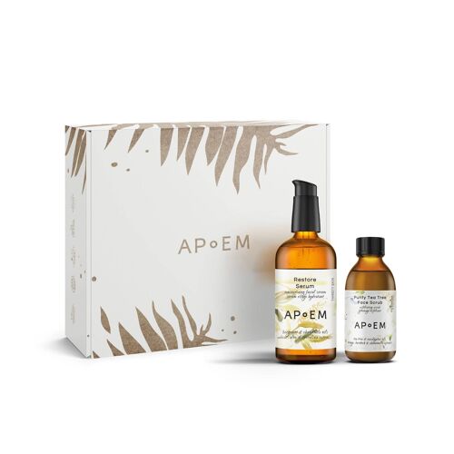 APoEM RESTORE Bergamot & Chamomile Serum Pack