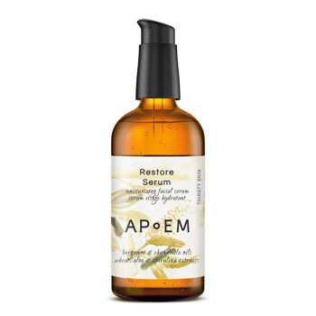 APoEM RESTORE Pack Sérum Bergamote & Camomille 2