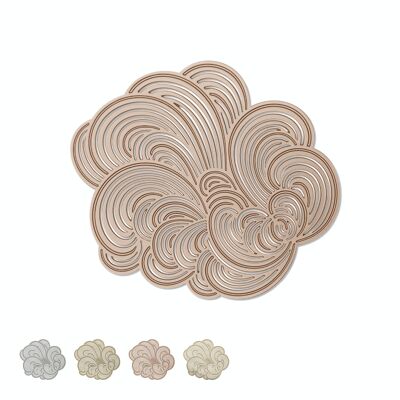 Magnetic brooch "Mist" Large - 4 colors to choose from - Design Constance Guisset