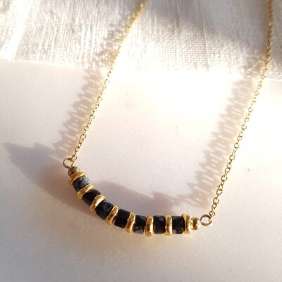 OBSIDIAN NECKLACE - RANI