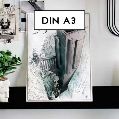 Prison magique - Affiche - Format DINA3