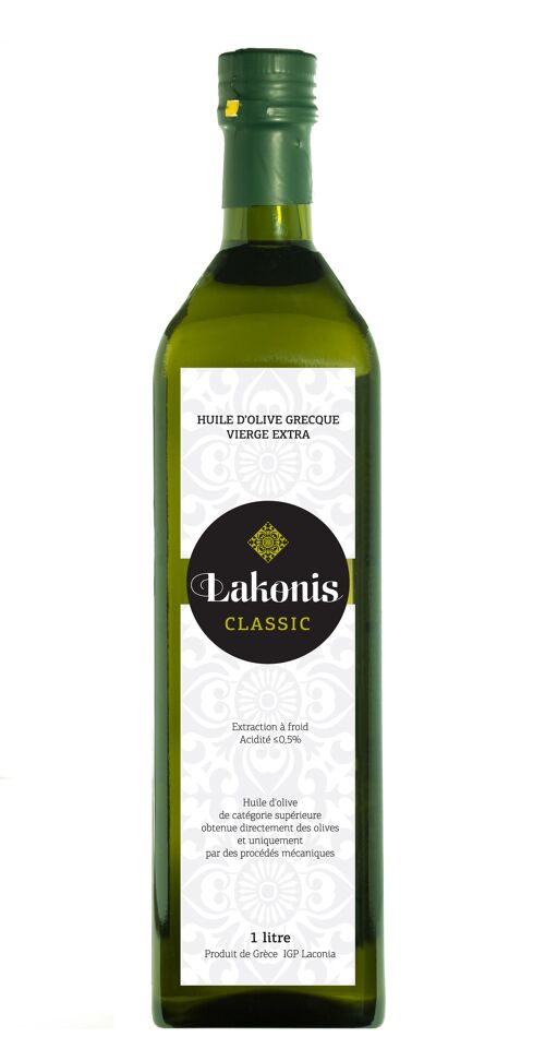 Huile d'olive LAKONIS Classic 1 L