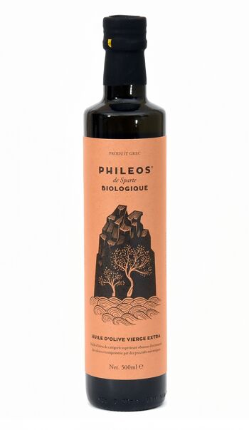 Huile d'olive PHILEOS BIO 50 cl