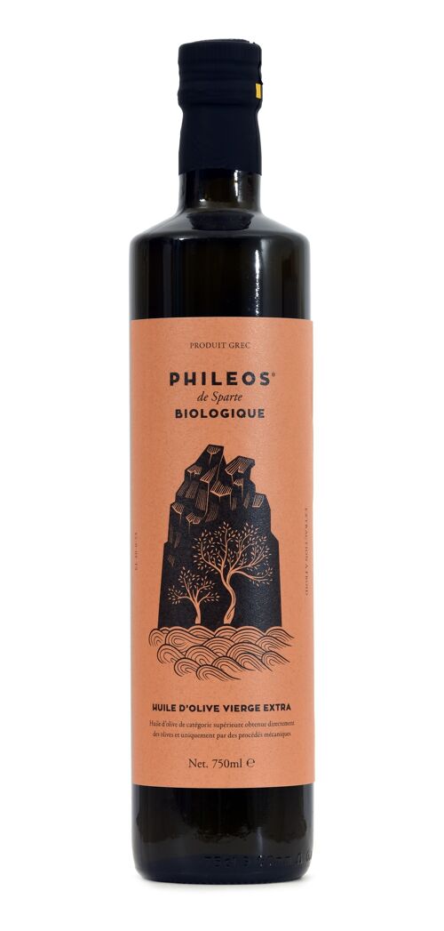 Huile d'olive PHILEOS BIO 75 cl