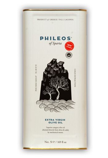 Huile d'olive PHILEOS 5 L 1