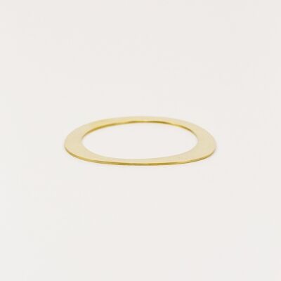 Organic brass bracelet